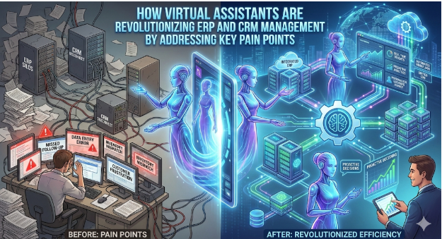 ERP and CRM Management by addressing key pain points