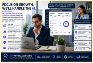 Virtual Assistant Services from 247VirtualAssistants helping organize daily tasks, calendars, customer communication, and operations for a small business.